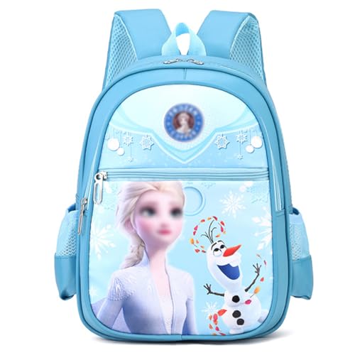 PALAY Kids School Backpack Cartoon Elsa Blue Print Backpack Kindergarten Primary Bookbag Girls Backpack for School, Travel Backpack School Gift for Kids 3-5 Years PALAY Kids School Backpack Cartoon Elsa Blue Print Backpack Kindergarten Primary Bookbag Girls Backpack for School, Travel Backpack School Gift for Kids 3-5 Years